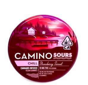 Camino - Sours - Strawberry Sunset - 100mg / 10ct