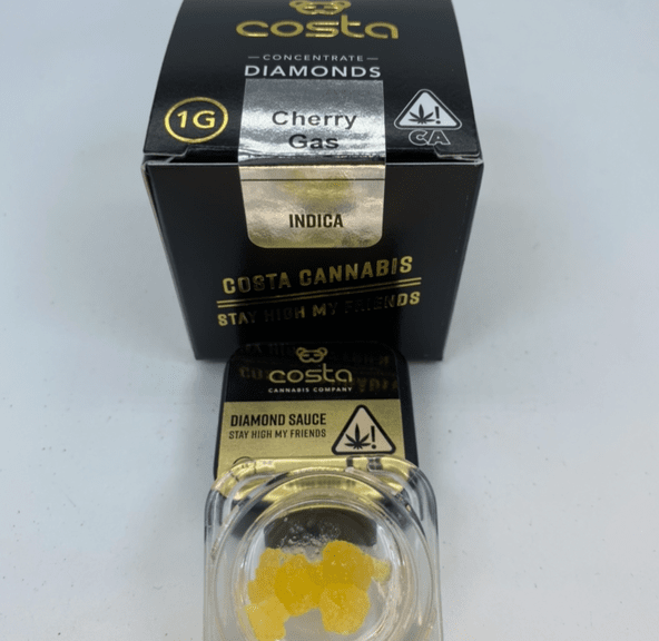 Cherry Gas - 1g Diamonds (THC 91%) by Costa Labs
