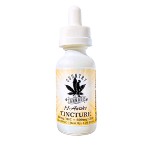 Country Cannabis - Tincture Awake 1:1 - 600mg THC : 600mg CBD