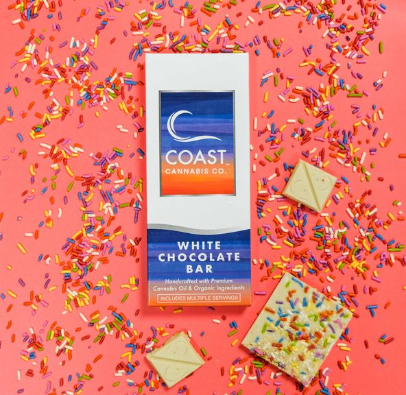 Birthday Cake | 20 Pc Chocolate Bar | Coast Cannabis