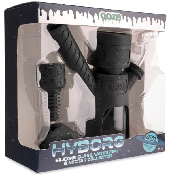 Ooze Hyborg Silicone Glass Bong