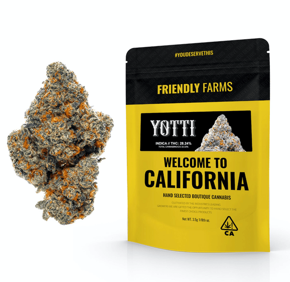 B. Friendly Farms 3.5g Flower - Quality 10/10 - Herb'n Durban