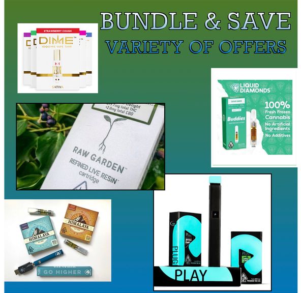 BUNDLED CARTRIDGE SPECIALS (text or call to order)