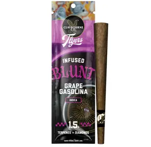 Claybourne Co. - Grape Gasolina Flyers Infused Blunt - 1.5g