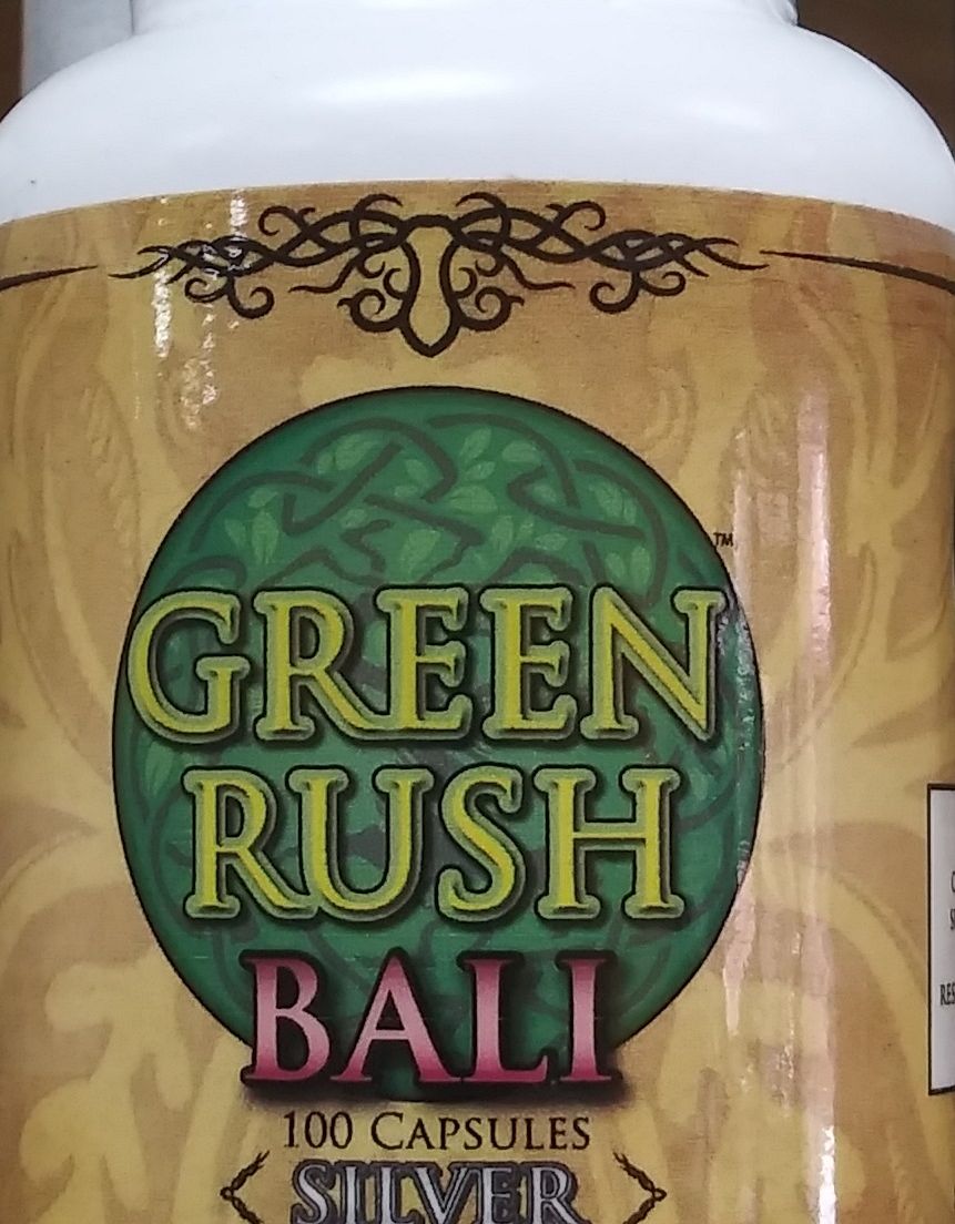 Green Rush Bali Silver 100 Capsules