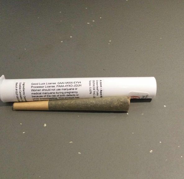 Aqua Regia Joint Greenleaf Labs 1g pre-roll