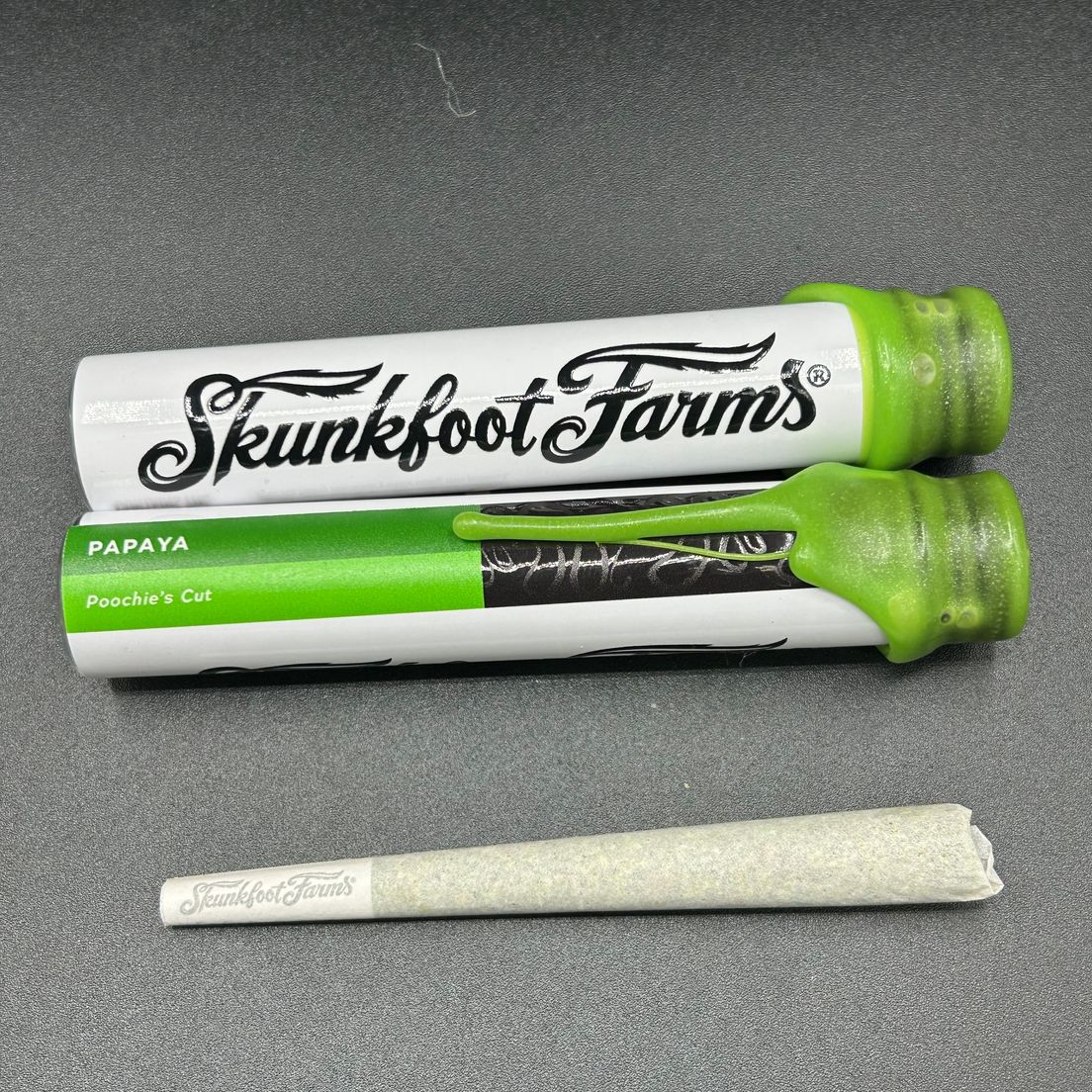 Papaya - Skunkfoot Farms Premium Living Soil Top Shelf 1g Pre Roll