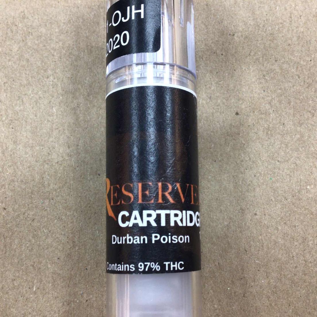 high tunes 1 gram Durban Poison Cart