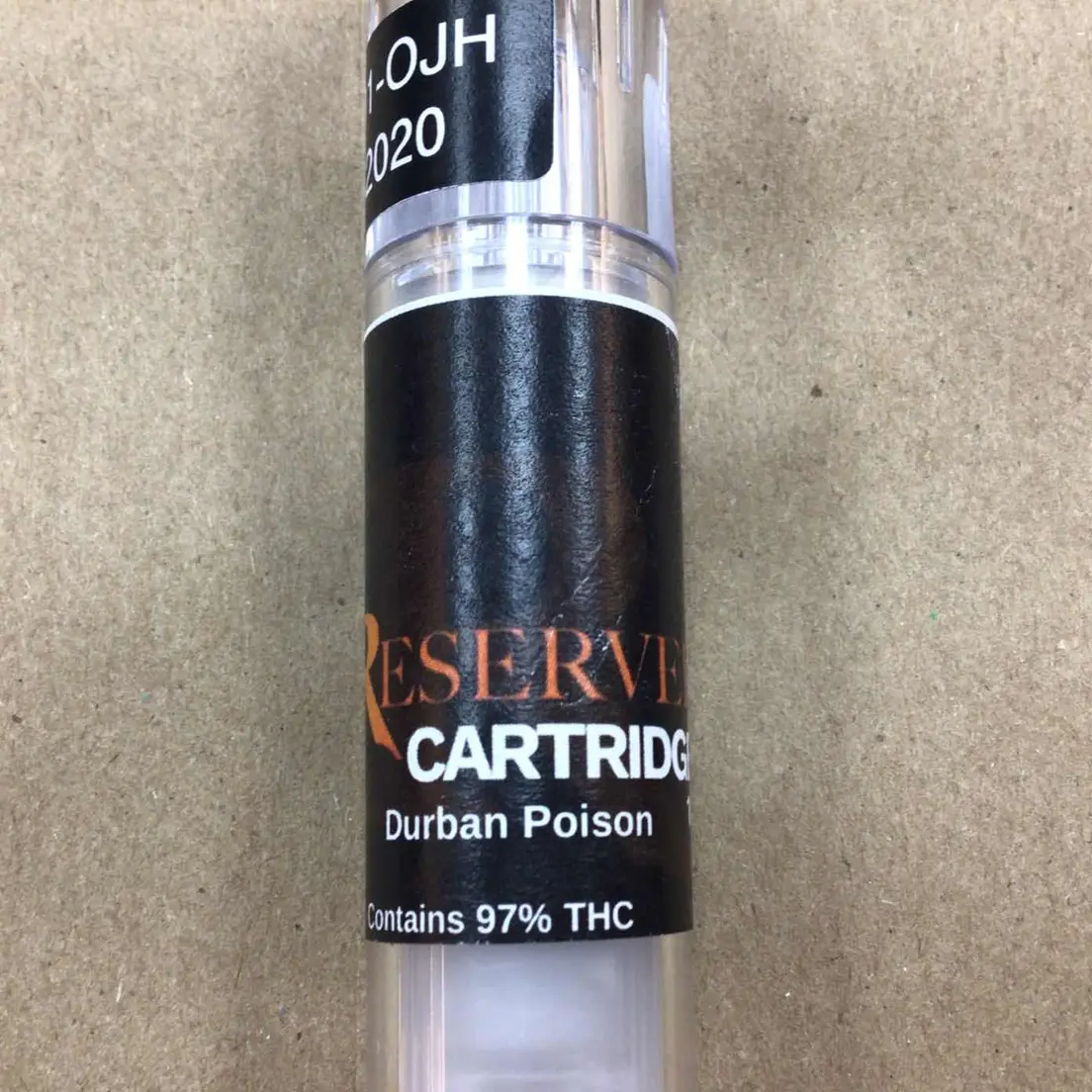 high tunes 1 gram Durban Poison Cart