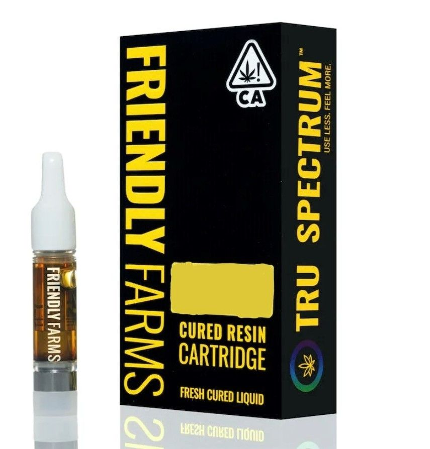 Friendly Brand Sunset Sherbet 1.0g Cured Resin Indica