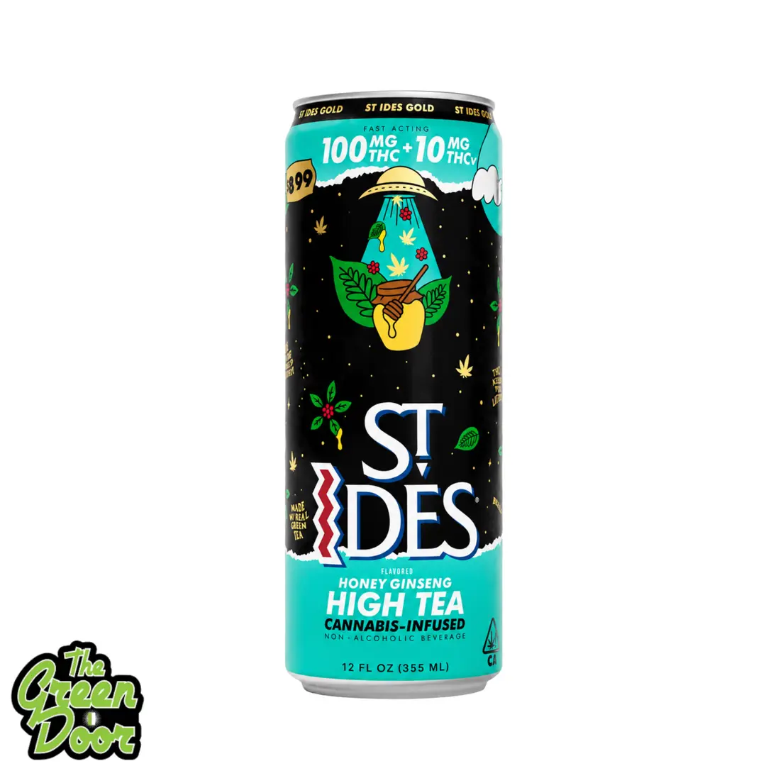 ST IDES - HONEY GINSENG GREEN TEA - Drink - 100mg