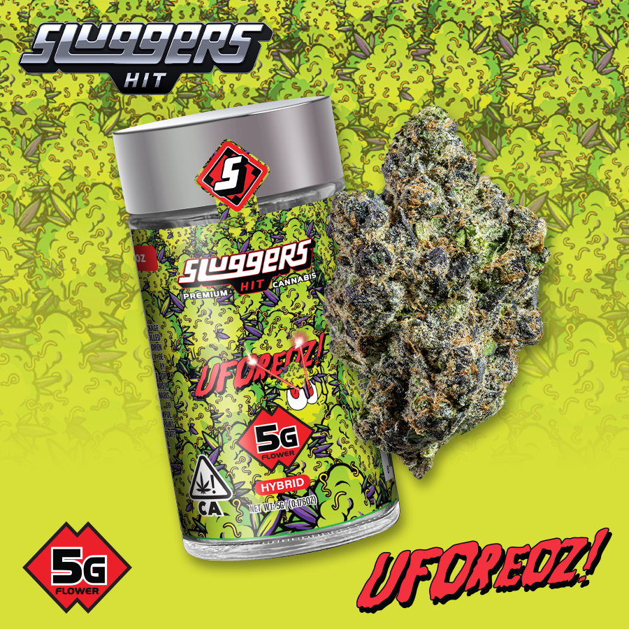 Sluggers Hit- UFOreoz Flower 5g (H)