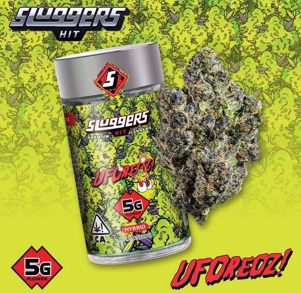 Sluggers Hit- UFOreoz Flower 5g (H)