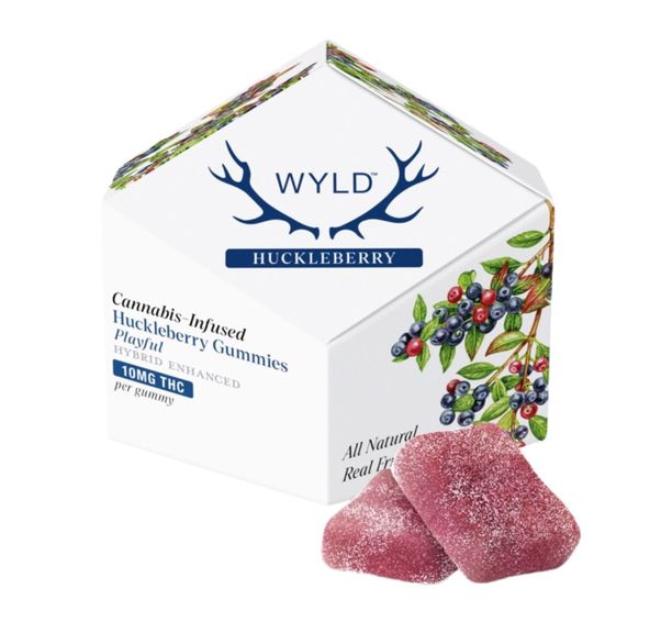 Wyld Fruit Chews Huckleberry 100mg