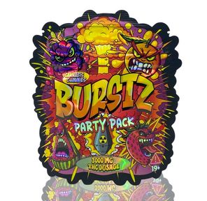 BURSTZ GUMMIES THC 3000mg 30 Gummies x 100MG
