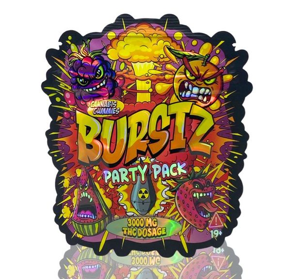 BURSTZ GUMMIES THC 3000mg 30 Gummies x 100MG