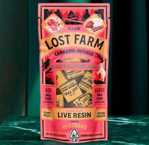 100MG LOST FARMS - STRAWBERRY