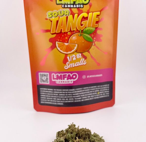 *Deal! $59 1/2 oz. Sour Tangie (28.45%/Sativa) - LMFAO Cannabis *Disclaimer