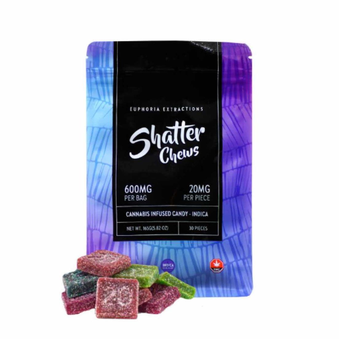 Euphoria Extracts - Shatter Chews - 600mg