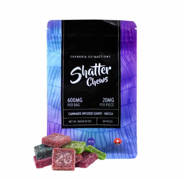 Euphoria Extracts - Shatter Chews - 600mg