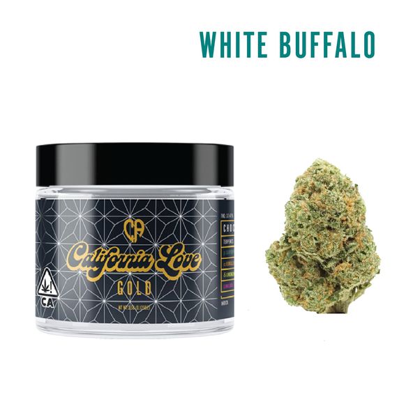 California Love | Gold | PackagedFlower-3.5g-White Buffalo