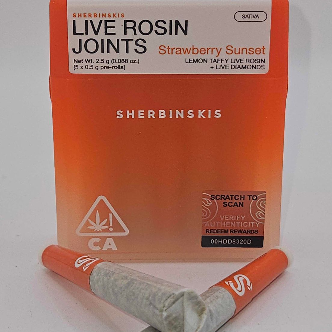 Mini Sherbinskis - Pre-Rolls - Strawberry Sunset - 5ct