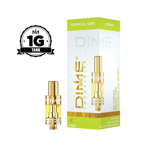 Dime | Vape Cart | 1g | Signature Distillate | Tropical Kiwi
