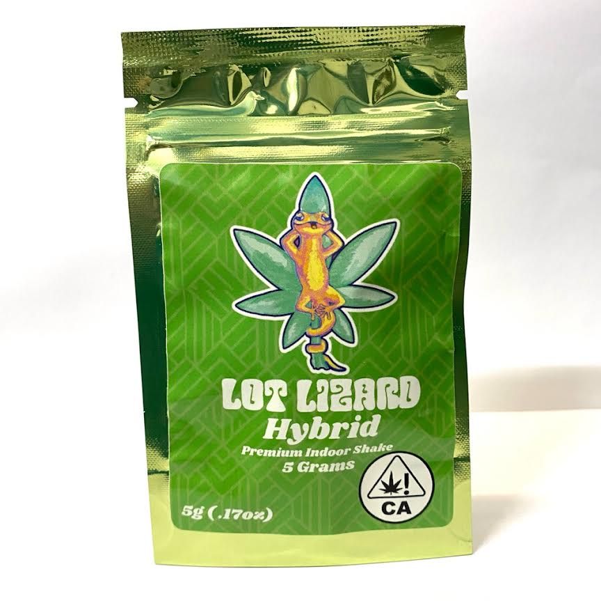 A. Lot Lizard 5g Shake Flower - Kush Mintz