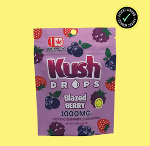 1000mg THC Gummy - Blazed Berry