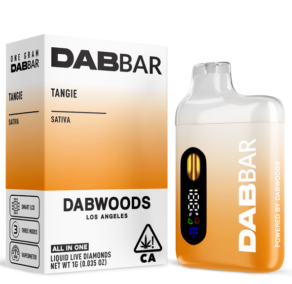 Dabwoods | AIO Vape | 1g | Diamond Dab Bar | Tangie