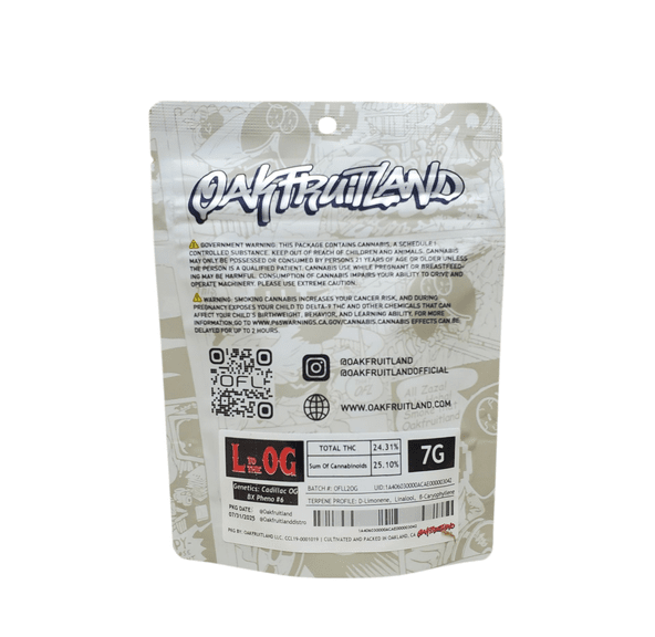 Oakfruitland - L to the OG 7g