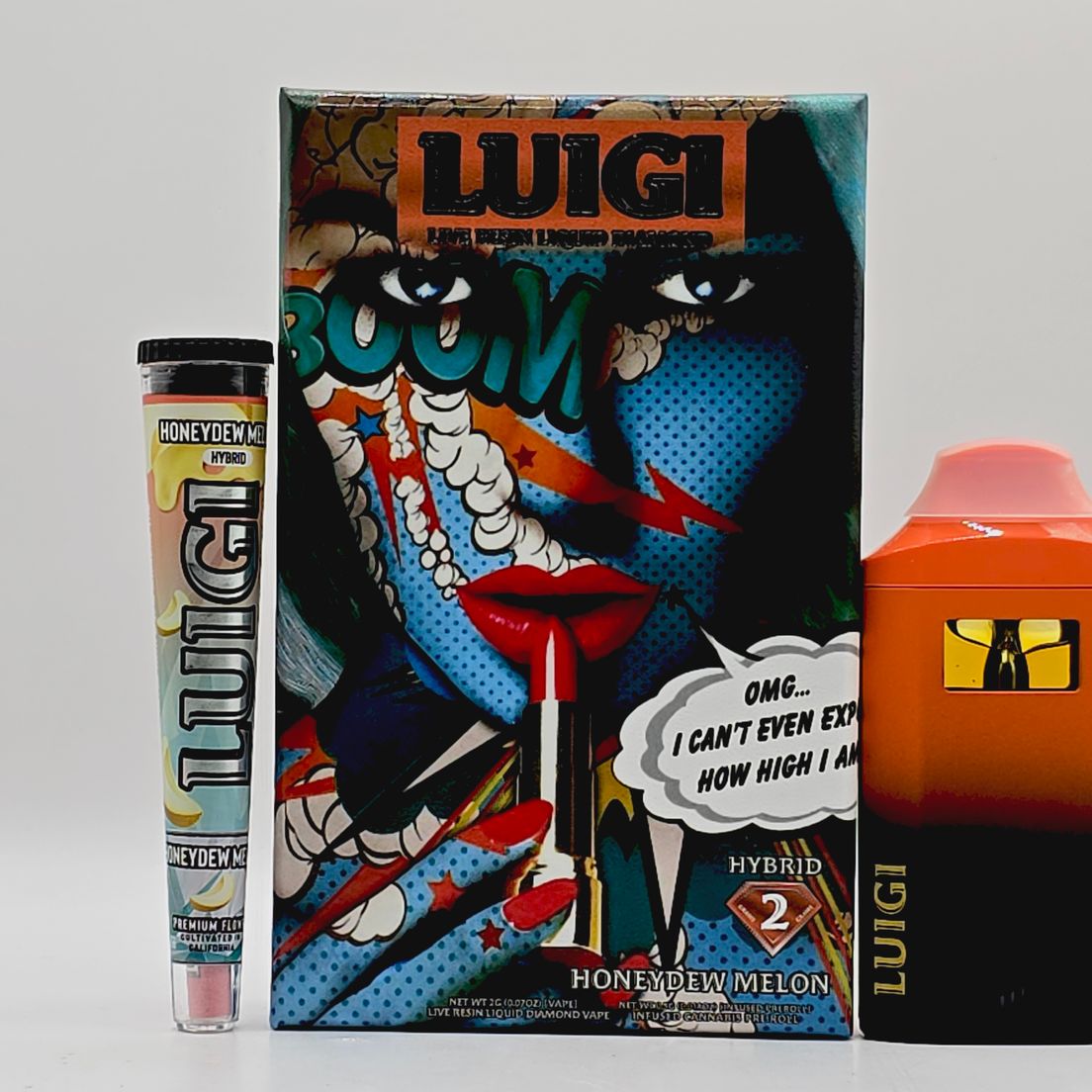 Luigi - Disposable - Honeydew Melon - 2G