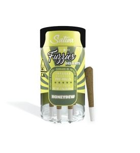 Fuzzies Delights - Honeydew 5pk Infused Prerolls 2.5g