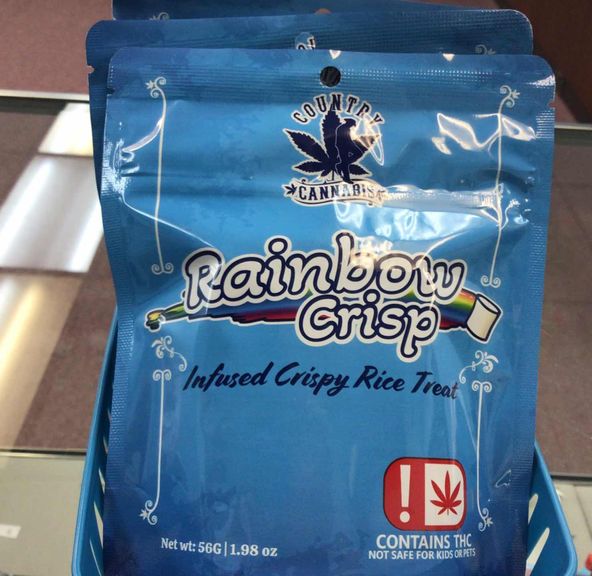 Country Cannabis - Rainbow Crisp 250 mg