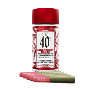 .5G 40S PREROLL MULTI PACK - STRAWBERRY MANGO - 2.5 g 2.50 g
