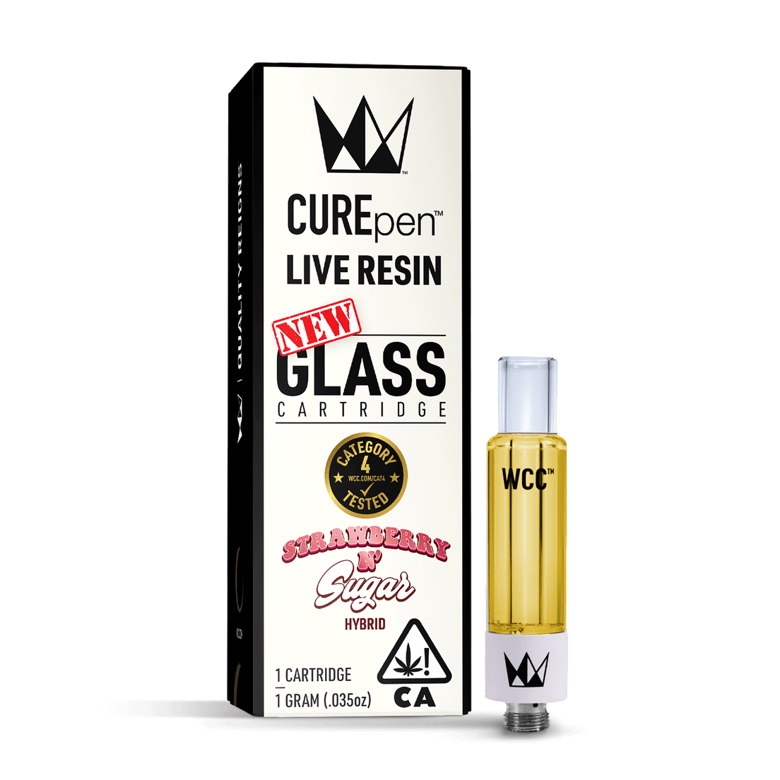 West Coast Cure - Strawberry n Sugar Live Resin Cartridge - 1g
