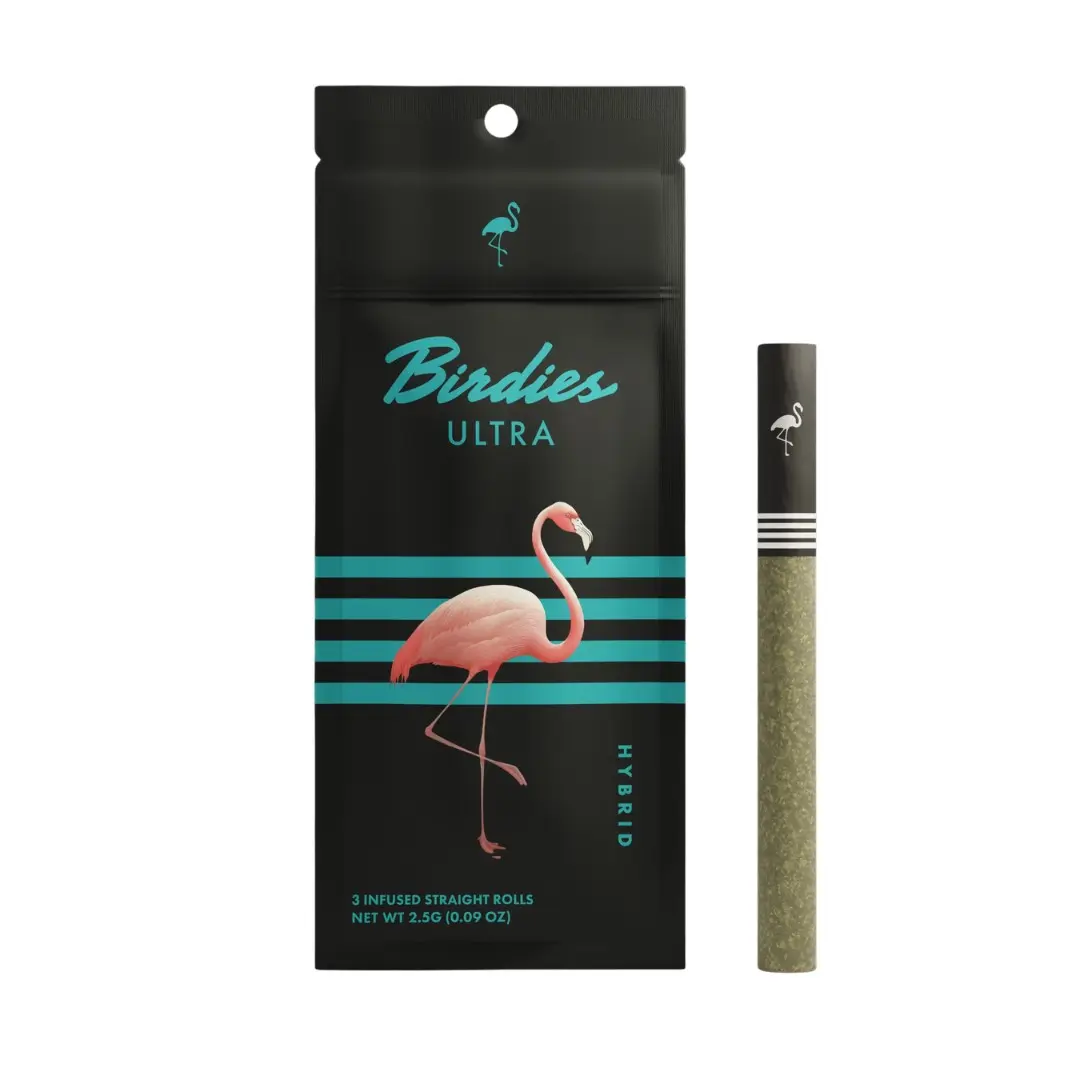 Birdies Ultra Infused Pre-roll 3pk Hybrid 2.55g