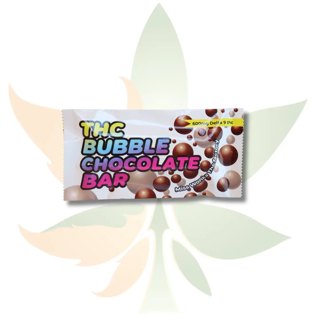 Bubble Chocolate Bar 600mg THC