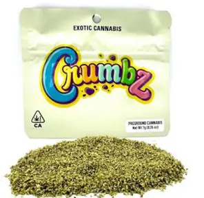 Crumbz - SpaceDust Indica - Preground Flower- 3.5g