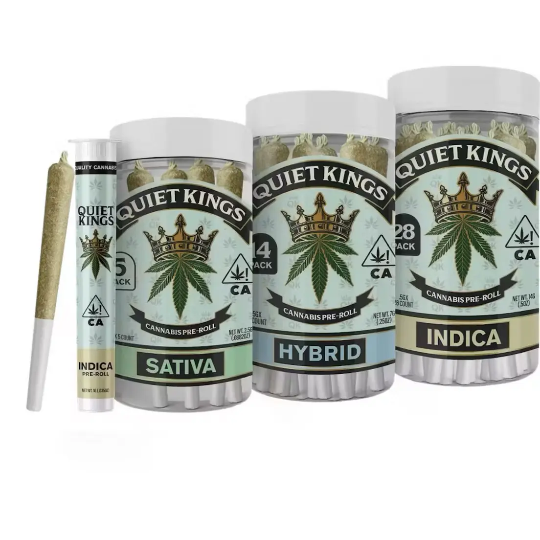 Quiet Kings - Pre Roll - Thai Haze - 1g PR - Sativa