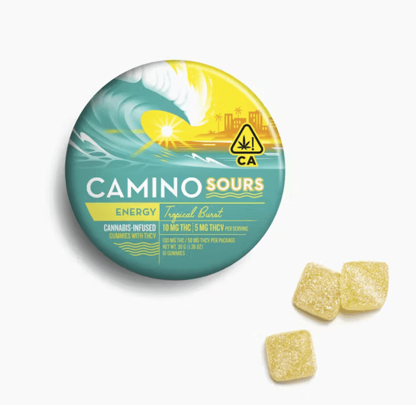 Camino Sours 'Energy' Tropical Burst Gummies