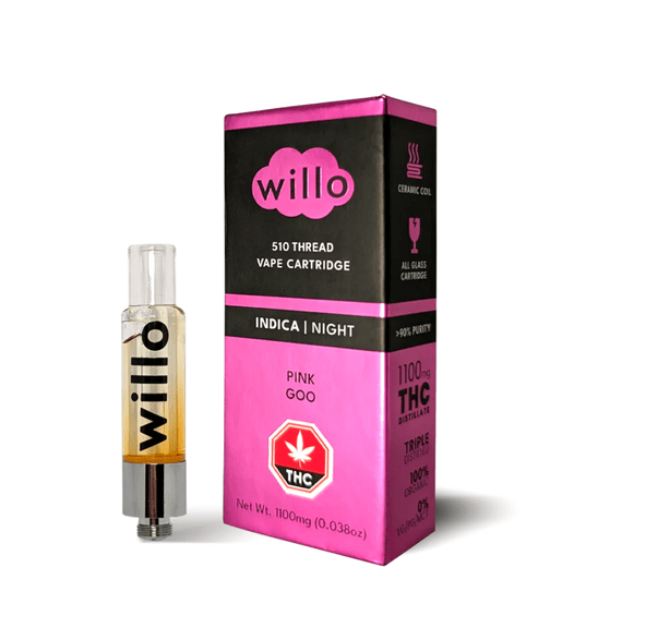 Pink Goo - 1G THC Vape Cartridge by Willo