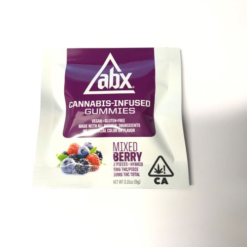 ABX Mixed Berry Gummies 10mg