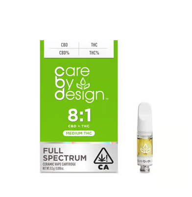 Care By Design Cartridge CBD 8:1 1g