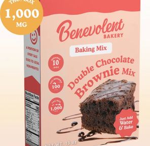 BENEVOLENT BROWNIE MIX : 1000MG