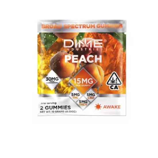 Balanced Line Peach "Morning" THCV Gummie 2PK