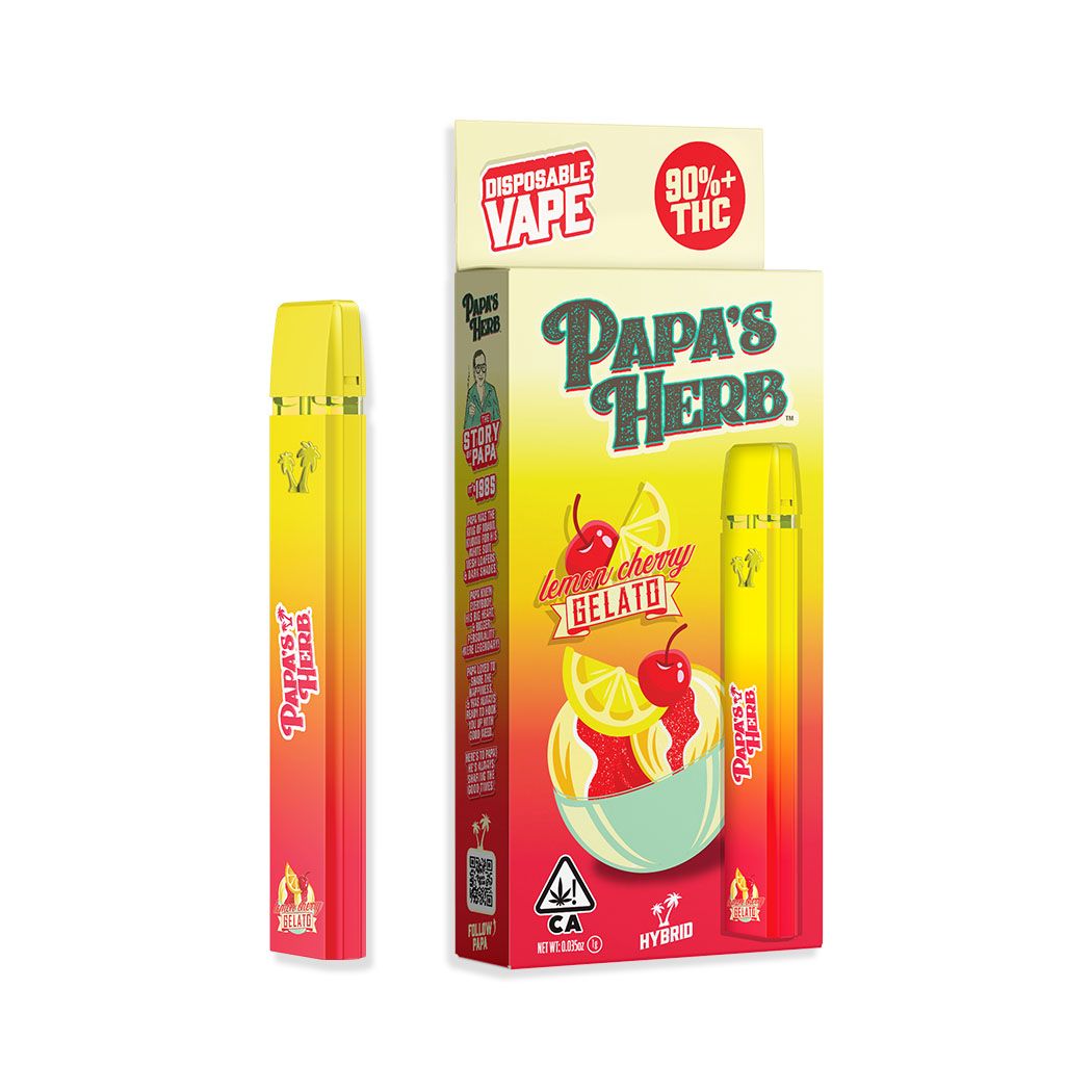 Lemon Cherry Gelato All In One Vape