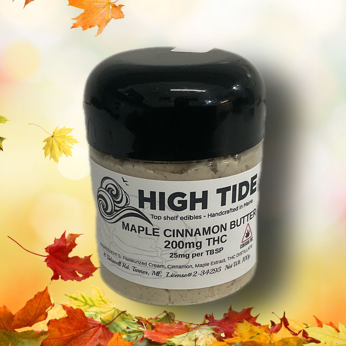 High Tide Maple Cinnamon Butter - 200 mg