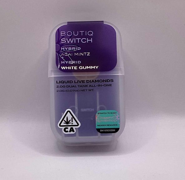 Boutiq - Disposable - Switch - Acai Mintz x White Gummy - 2g