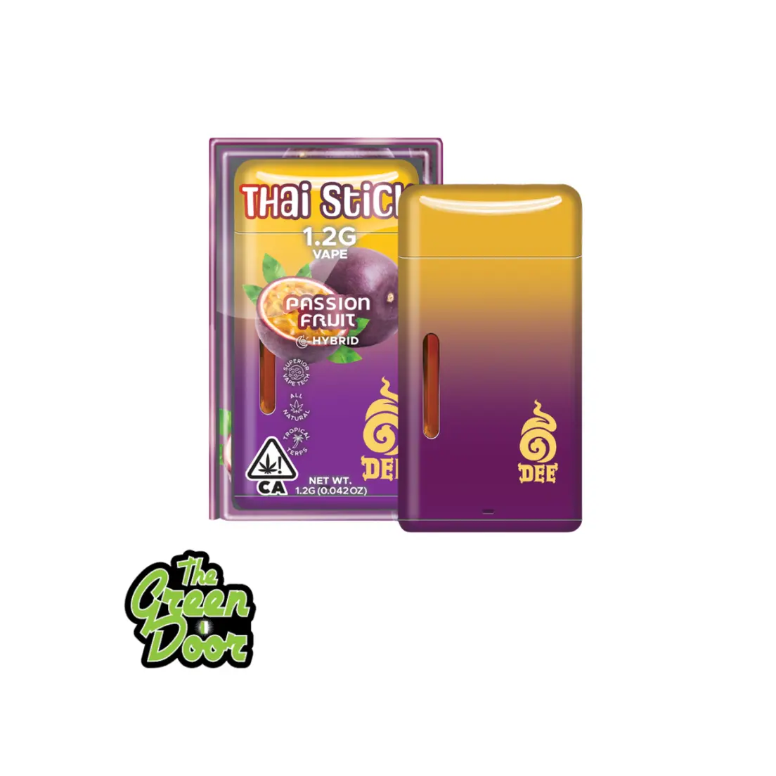 DEE THAI - Passion Fruit - AIO Vape - 1.2G